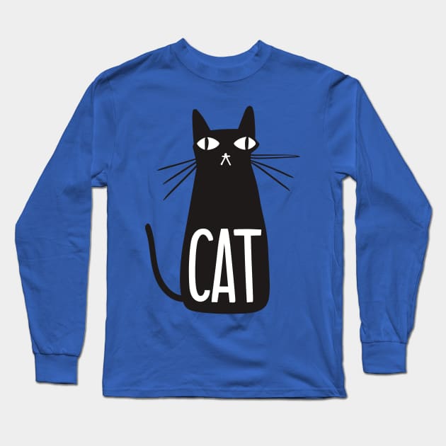 Cool Black Hepcat Long Sleeve T-Shirt by Sorry Frog